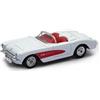 OPO 10 - Auto in Miniatura Compatibile con Chevrolet Corvette del 1957, Scala 1:64, 3 Pollici (7,5 cm), Welly SUP79