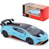CMJ Lamborghini Huracan STO, modello di auto in scala 1:43 pressofuso - Blu | Edizione da Collezione Dettagliata Pressofusa | Prodotto Ufficiale con Licenza