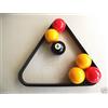 Matchplay billiards Triangolo di palle da biliardo da 5 cm, per tavolo da biliardo, per pub o casa