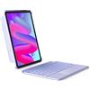 Inateck Custodia per tastiera compatibile con iPad Air 5/4, iPad Pro 11 pollici 4/3/2/1, supporto verticale/orizzontale, touchpad con tastiera rimovibile con retroilluminazione a 7 colori, layout