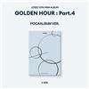 ATEEZ 13th Mini Album GOLDEN HOUR Part.4 POCA Z Ver. QR Card + P.Card + adesi...