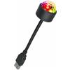 Brrnoo Luce Notturna Proiettore Stella USB Lega Alluminio Decorazione Bar Feste Luce Tetto Auto
