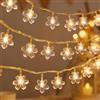 TaimeiMao Guirnalda LED de Cerezo, Fata Luci della Stringa del Fiore, Catena Luminosa, 3M 20 Guirnalda LED de Cerezo con USB, Decorazione per Interni ed Esterni, Ideale per Natale, Giardino