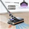RUBAPOSM Testa di Mocio Elettrico per Dyson V15 V11 V10 V8 V12 Slim Aspirapolvere Accessori,lavapavimenti con Luce LED UV,230ml Serbatoio dell'Acqua Rimovibile,Home Marmo Parquet Pavimenti Pulizia（Standard）
