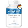 Fair & Pure® - Beta-glucano 1500mg in capsule - Beta-glucano di avena naturale - 120 Capsule