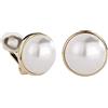 Traveller Orecchini a clip - Perla 16 mm bianco - placcati oro 22 carati - 113375