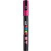 Posca uni-ball 186523 - Marcatore POSCA con punta tonda fine, fucsia