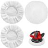 Bohrma Set di 3 cappe lucidanti in lana d'agnello, per lucidatrici a batteria Einhell CE-CB 18/254 Li, CC-PO 90, per 220 mm - 250 mm per la cura della vernice dell'auto, lucidatura metallica e finitura del