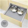 Wenko 47047100 - Tappeto antiscivolo, in plastica, 50,5 x 5,2 x 5,2 cm, Plastica, Grigio, 20 x 30 cm