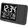 techno line Technoline WT548 - Sveglia con previsioni meteorologiche, temperatura interna, umidità interna, indicatore della temperatura esterna, con trasmettitore esterno, batterie incluse