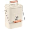 Relaxdays Pattumiera da Cucina per Umido con 2 filtri antiodore, 3,5 L, con Secchio Compost, Dimensioni 26x15,5x20 cm