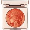KARLOR Blush Polvere con lucentezza arancione blush glitterato tavolozza Relief Rouge Gold Blusher Polvere Glitter Perla Brillante Illuminante Trucco pigmentato Arancio Blusher per Cheeks (02# Orange)