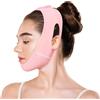 Makloee Maschera a V Line per sollevamento del mento doppio, cinturino riutilizzabile per donne e uomini, sottogola a forma di V per sollevamento della mascella, riduzione del doppio mento per dormire