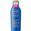 NIVEA SUN Protect & Umidificante Lozione Solare Idratante SPF 30, 200 ml
