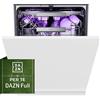 HAIER XS 4A4M4BB LAVASTOVIGLIE INCASSO, I-Pro Shine, LED Biovitae, larghezza 59,7 cm, 14 coperti, programma Smart AI, livello rumorosità 44 dB(A), Classe A, Abbonamento DAZN Full 6 mesi incluso
