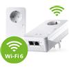 Devolo Powerline Devolo Magic 2 WiFi 6 next - Starter Kit 3000 Mbit/s Collegamento ethernet LAN Wi-Fi Bianco pz [7188]