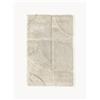 Westwing Collection Tappeto soffice con motivo in rilievo Jade - Beige