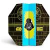 Happy Socks 3-Pack Star Wars, scatole regalo con calzini Dart Fener e Yoda e spade laser ai lati