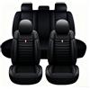 Chifeng Set di 5 coprisedili universali per auto per MG ZS MG5 MG6, in ecopelle, traspirante e impermeabile e antigraffio, colore: nero