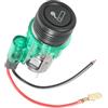 Xibao Kit Accendisigari Luminoso,Accessori Auto Universale,Kit Accendisigari con Luce Completo Bocchetta,Adatto per la Maggior Parte dei Marini DC 12v, Barca,Auto,Camion,Trattore, Autobus, Moto ATV