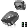 Spedal (Tipo C) Dongle carplay 2 in 1, CarPlay Apapter wireless USB C / Android Auto USB C per converte Plug & Play wireless cablato in