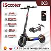 iScooter Monopattino Elettrico iScooter iX3 48V10Ah 1000W, Autonomia 30-40km, Velocità 40km/h, Pneumatici Fuoristrada da 10 Pollici, Monopattini Elettrici Pieghevoli con APP
