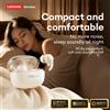 Lenovo LE261 TWS Auricolari per dormire Auricolari invisibili in morbido silicone per dormire Cuffie wireless Bluetooth 6.0 con riduzione del rumore delle chiamate