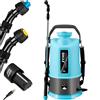 BAKAJI Nebulizzatore a Batteria 5 Litri Senza Fili Spruzzatore a Pressione per Giardino