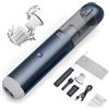 Minthouz Aspirapolvere a mano 17000PA Aspirapolvere portatile per auto a mano con lampada LED aspirapolvere auto potente per peli di animali, cucina, ufficio, auto