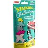 HABA Stacking Challenge Vehicles - Il duello di pila definitivo con 300 livelli, gioco di abilità compatto dai 6 anni in su, gioco da viaggio ideale e pensierino in viaggio - 2013868001