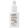 Korff 365 Protection - Siero Viso SPF 50+ Protezione Solare Molto Alta, 30ml