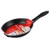 Vitrinor Black 26 2101724 Padella, diametro massimo 26 cm, smaltata, adatta a fornelli a induzione, rivestimento antiaderente