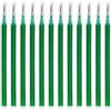 Zerabidpro Nuove ricariche sostitutive cancellabili compatibili con Pilot FriXion Ball & Clicker, [set di 12], Ricariche Roller con Inchiostro Termosensibile, Lunghezza di Scrittura 400m, (verde, 0.5mm)
