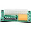 ASHATA Doppio Alimentatore Sync Starter, ATX24pin Alimentatore Sync Starter con Trasmissione Stabile Plug And Play, Power Sync Starter Scheda Scheda Alimentazione Connettore ATX 24pin Molex