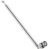 VooGenzek 75cm 7-Sezione Antenna Radio FM Telescopica, Antenna Telescopica Portatile FM, Sostituzione Antenna Telescopica, con Spina BNC, per TV Ricezione Stereo DAB FM/AM Stereo