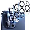 IOPYKKOA 3 pellicole protettive in vetro per fotocamera compatibile con iPhone 15 Pro/iPhone 15 Pro Max [10S installazione rapida] antigraffio, durezza 9H, trasparente HD, protezione completa della