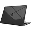 FINTIE Custodia Compatibile con MacBook Pro 13 Pollici M2/M1 (2022-2016) A2338/A2289/A2251/A2159/A1989/A1706/A1708, Cover Rigid Protettivo Guscio Rigido Case, Cristallo Nero