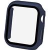 OcioDual Custodia Protettiva Compatibile con Apple Watch Series 4/5/6 SE 44mm I Custodia a Protezione Completa Ultrasottile, Resistente ai Graffi e alle Cadute.Blu navy