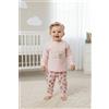 Noidinotte Pigiama neonata bambina interlock Noidinotte FT683 Baby Pop Corn,