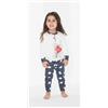 Gary Pigiama Gary neonata interlock bambina Q10001, BLU
