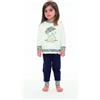 Gary Pigiama invernale Neonata bambina felpa Gary N10021, BLU