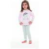 Gary Pigiama invernale Neonata bambina felpa Gary N10021, ROSA
