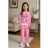 Disney Pigiama cotone felpato Minnie Disney neonata bambina DY32P3446, ROSA MEDIO