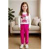 Disney Pigiama caldo cotone Minnie Disney interlock neonata bambina DY32K2045, PANNA/CILIEGIA
