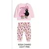 Disney Pigiama cotone estivo Barbapapa Disney neonata bambina BP32B2398, ROSA CHIARO