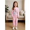 Disney Pigiama cotone felpato Principesse Disney neonata bambina DY32A6378, ROSA