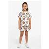 Sabor Pigiama cotone estivo Minnie Mouse Disney neonata bambina DY34K4281, ROSA CHIARO