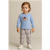 Noidinotte Pigiama neonata/o interlock bambina bambino Noidinotte FT754, CARTA DA ZUCCHERO