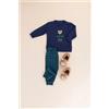 Noidinotte Pigiama neonata/o bambina bambino interlock Noidinotte FT738, BLU NAVY