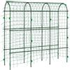 Outsunny Grande arco rampicante, rete protettiva per uccelli, montaggio semplice, metallo, 43 x 182 x 183 cm | Aosom Italy